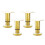 Home Decors Gold-Möbelbeine, multifunktionale-12 bis 18 cm 1