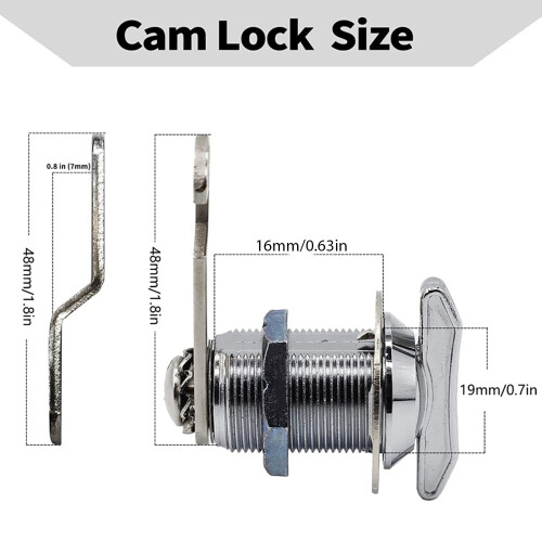 multifunctioneel gebruik Cams Lock Stabiel Keyless Cams Lock-S 1