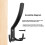 Wall Mounted Coat Hook Metal Double Prong Hook-Matt chrome 7