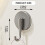 3pcs Space Saving Suction Cup Hook Quick Mount Wall Hook-grey 5