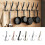 Wall Mounted Coat Hook Metal Double Prong Hook-Matt chrome 3