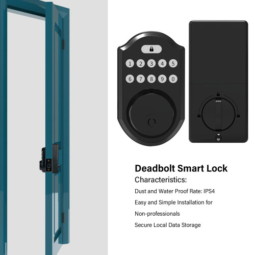 Portable Digit Combination Lockable Bolt for Secure Home Gate 1