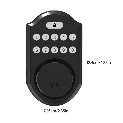 Portable Digit Combination Lockable Bolt for Secure Home Gate 2
