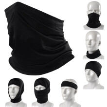 Halswärmer Unisex Schwarz (Einheitsgröße) Black M
