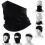 Halswärmer Unisex Schwarz (Einheitsgröße) Black M 1