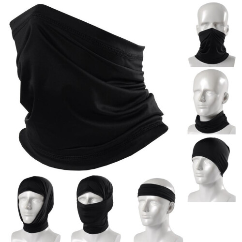 Halswärmer Unisex Schwarz (Einheitsgröße) Black M