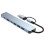 USB-C / USB-hub 7-porter USB3.0 for Windows MacOS Grey 1