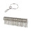 50er-Pack Schlüsselringe 25 mm Durchmesser 5