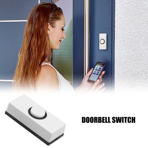 Câblage des boutons poussoirs de sonnette de porte avec vis, 1