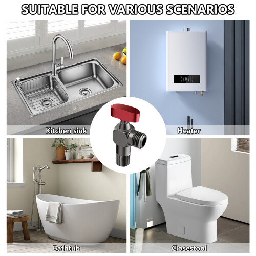 Serviceventile für industrielle Warmwasserbereiter mit-Blau 2