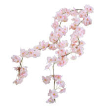 Ghirlandă artificială Sakura, viță de vie suspendată cu flori de cireș din mătase pentru nuntă și decor interior, viță de vie artificială