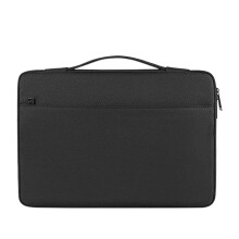 Laptop case for 33 35.6 cm 38.1 cm (15.6 inch) notebook bag, shockproof computer briefcase, travel, business, men's 1313.3 inch black.