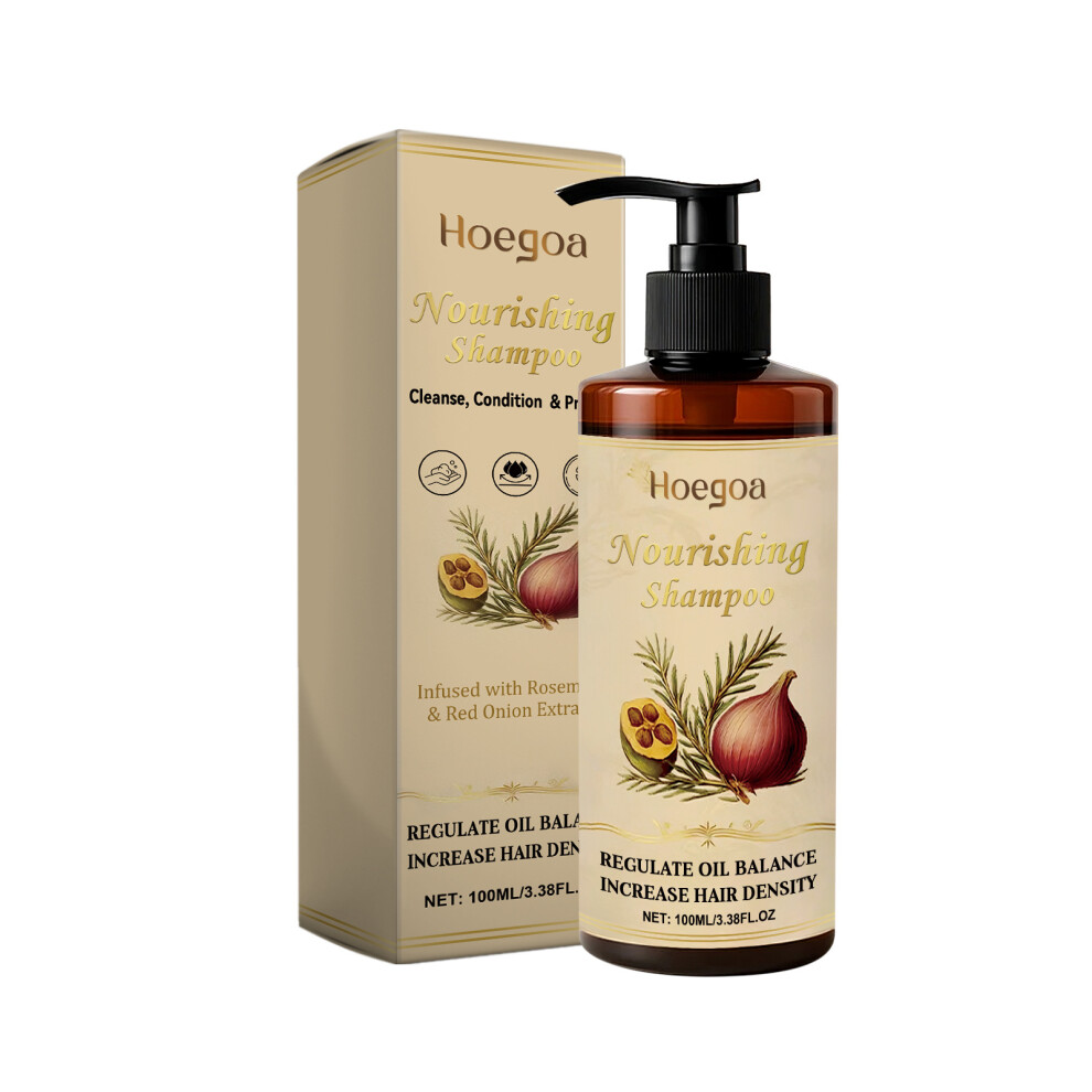 (100ml) Multi-effect nourishing shampoo, mild cleansing, smooth, shiny and strong hair, comfortable scalp shampoo