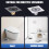 2Pcs Stainless Steels Floor Drain AntiBlocking -bright silver 3