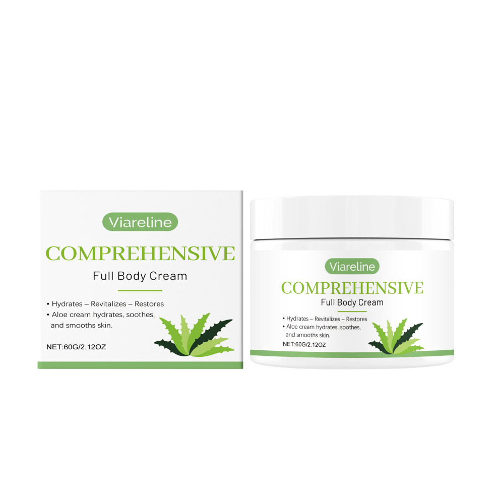 Cream (60G) Viareline Moisturizing Gentle Body Skin Daily Hydrating Care