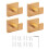 4Pieces Suction Cup Clip Portable Accessory for Secure-Gold 1