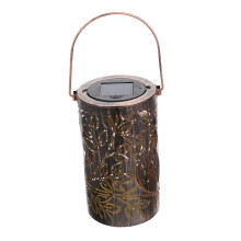 Iron Art Solar Lantern Cat Pattern Outdoor Lighting for Garden and Patio Decorative Solar Lamp with Romantic and Creative Owl Design