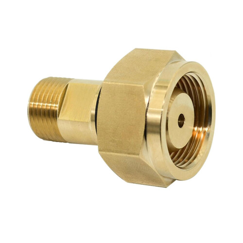 Practical Sturdy Brass Acetylene Adapter CGA 520 to-G520B200 2