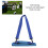 Mini Lightweight Blue Golf Club Carrier Bag, Large Capacity, Polyester 3