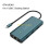 K32C USB C Hub, 9 σε 1 Προσαρμογέας πολλαπλών θυρών τύπου C με θύρα 5