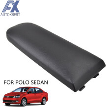 Volkswagen VW Polo -sedanille keskikonsolin käsinoja kansi PU-nahka 2010 2011 2012 2013 2014 2015–2018 käsinojan kansilukko
