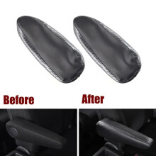 2X-Ausstattung der Armlehnenbezüge für den Toyota FJ Cruiser 2007-2012 Armlehnenschutz aus Carbonfaserleder.