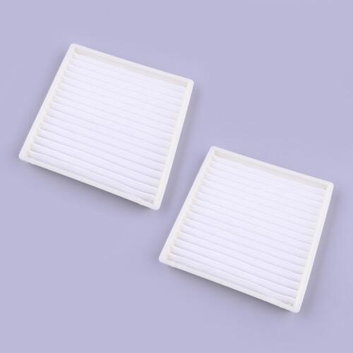 1500A570 7850A002 2Pcs Φίλτρο αέρα καμπίνας Λευκό Κατάλληλο για Dodge Attit