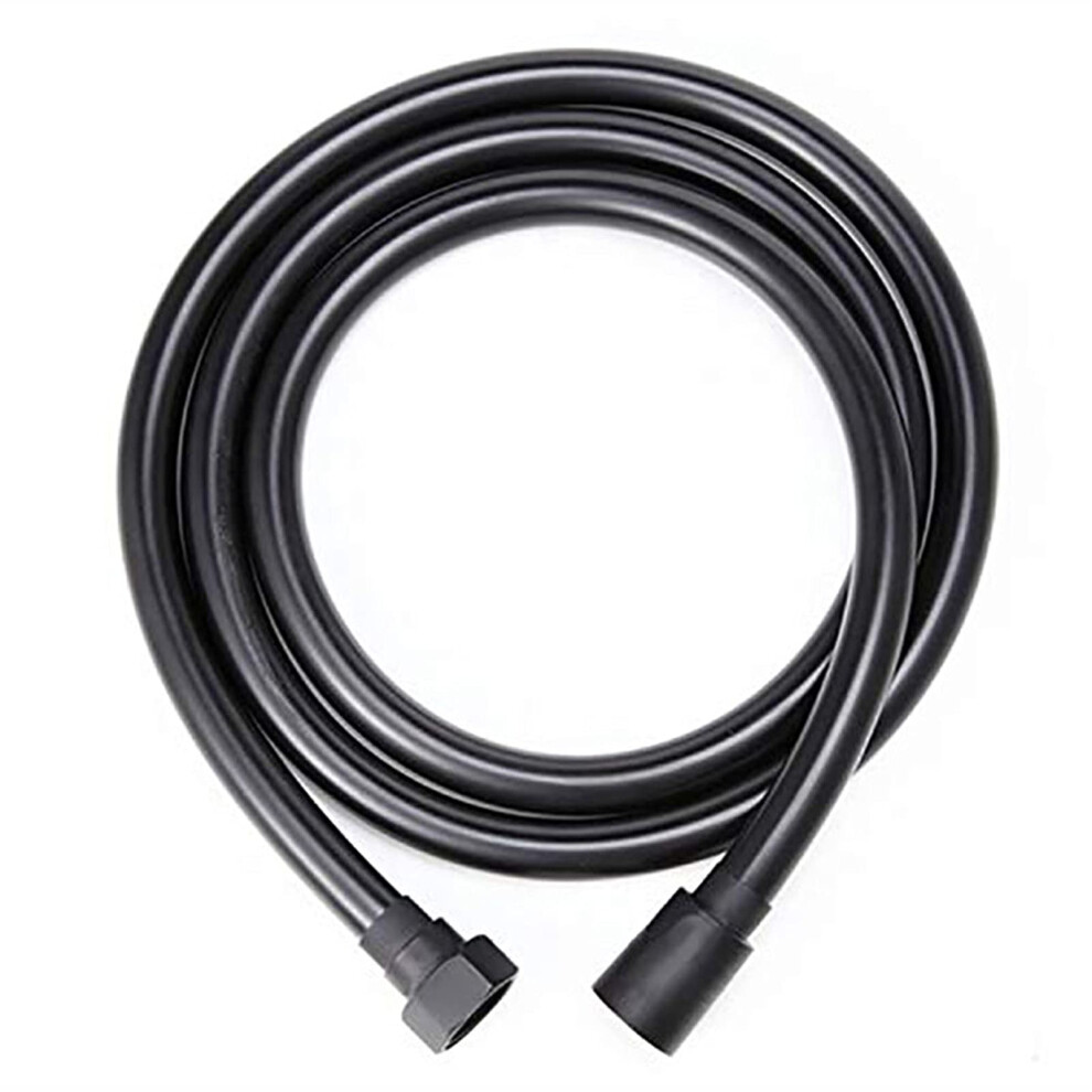Stainless Steel Hose, Shower Hose, Pvc, Black, 1.2 M, 360Degree Rotation, Pressure Copper Cap 9382693606952