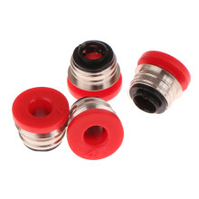 4 Stück 3D-Druckerteile, pneumatische Anschlüsse, Stecker, 2 4 PTFE-Röhren, Bowden Quick Plug, 1,75 mm Filament-Hotend-Extruder-Kit,