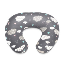 Breastfeeding Pillow Cover Cotton Slipcover for Nursing and Cuddle Pillows, Detachable Protective Case, Soft and Durable