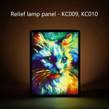LED-Panel LED-Backlight-Board für CMYK Lithophane 3D-Druck für Labor-Lithophane