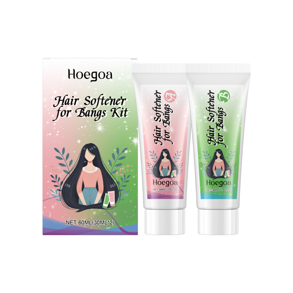 Cream (30Ml+30Ml) Bangs Softening Care Improves Hair Frizz, Moisturizes And Shines, Softens Hair Care Moisturizer