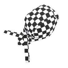 Japanese Style Chef Hats Set of 2 for Restaurant and Cafe Servers, Adjustable Size, Unisex Cotton Cooking Hats