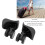 Replace Your Luggage Wheels with Premium ABS Rubber - Black 5