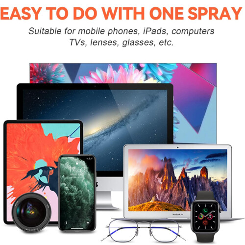 2 σε 1 Καθαριστικό οθόνης μικροϊνών Μπουκάλι ψεκασμού Κινητό τηλέφωνο Table 2