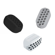 Jaw trainer Jawline exercitador pacote com 3 unidades de silicone