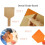 1Pc Dental Shade Board Eye Protector Hand Held Shield Plate Dentistry Lab Light Curing Lamp Filter Dentist Tool 6