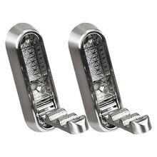 Multifunktionaler faltbarer Wandhaken,-Gebürstetes Nickel