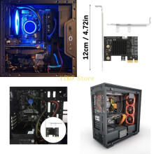 K32C Desktop PCIe auf 2-Port SATA3.0 Adapter Karte 6Gbps Low Profile Bracket Desktop