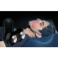 Anti-Schnarchen-Gerät Smart Portable Wearable EMS Muskelstimulation Bequeme gute Schlafmaschine Elektrische Massage Stopp Schnarchen