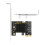 K32C Desktop PCIe to 2 Port SATA3.0 Adapter Card 6Gbps Low Profile Bracket Desktop 7