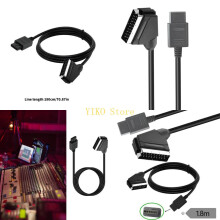 K32C Tinplaten Kopers SCART Kabelconstructie NTSC 180cm voor N64