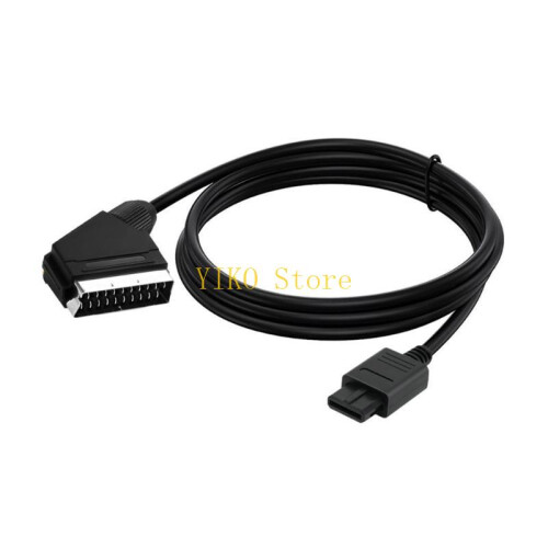 K32C Επικασσιτερωμένα Χάλκινα SCART Cable Κατασκευή NTSC 180cm για N64 1