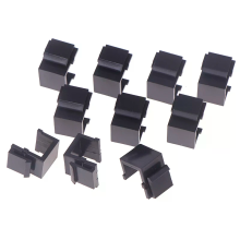 10 PCS ZoeRax RJ45 Keystone-Buchsen-Einsätze zum Auffüllen von leeren Keystone-Wandplatten und Patch-Panels