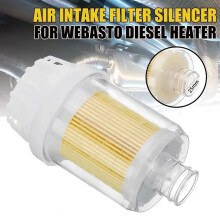 Carhome Auto-Luftfilter für Dieselheizungen mit 25-mm-Lufteinlassrohren Fahrzeugluftfilter