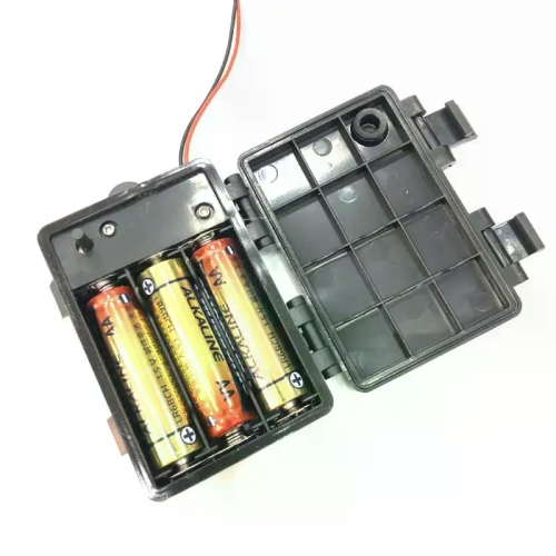 1Pcs 3 Sections AA Battery Holder 4.5V No.5 Waterproof And Dustproof Battery Cartridge With Switch Function 1