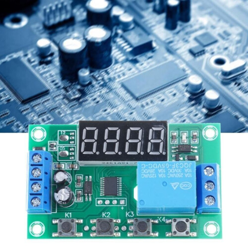 Automatiseringskontroll-timerrelémodul med brede bruksområder 5V YYC-2S 2