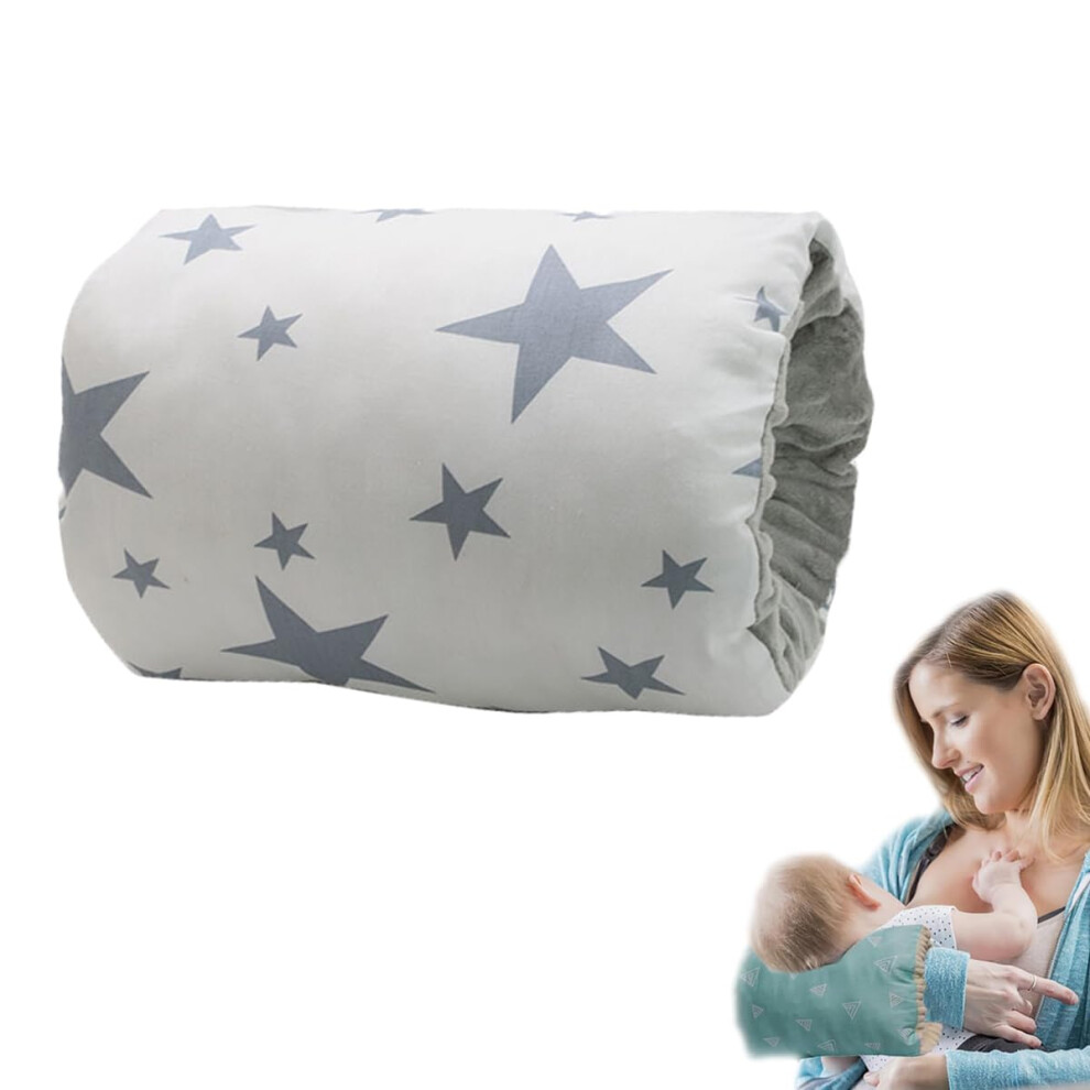 Cozy Cradle Arm Pillow for Nursing and Bottle Feeding, Comfy Support Pillow for Breastfeeding, Soft and Comfortable Design