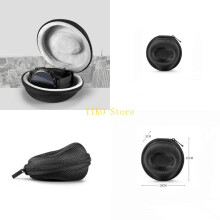 K32C Travel EVA Rits Waterdicht Enkel horloge voor de koffer Sieraden Opbergdoos Gevoerde Draagbare Draagcontainer voor Smartwa