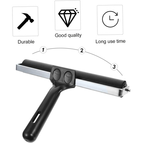 Rubber Roller Brayer Roll Ink Applicator 25X15CM 2